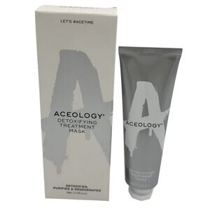 Aceology Detoxifying Treatment Mask 2.19 fl oz. Face Vegan Cruelty Free